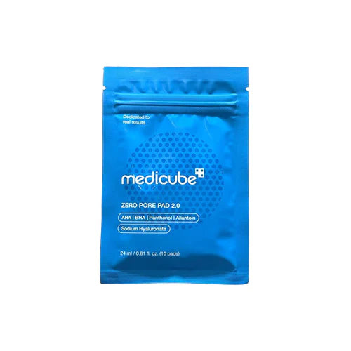 Medicube Zero Pore Pad 2.0 – AHA & BHA Exfoliating Pads for Tighter Pores & Clearer Skin