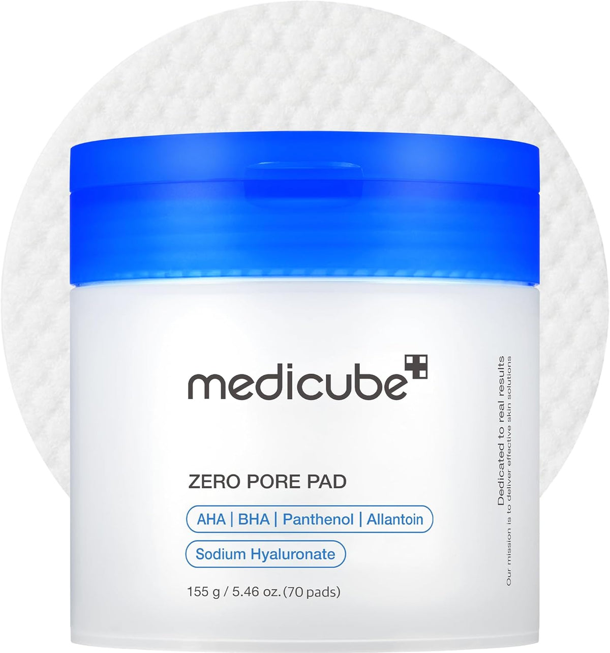 Medicube Zero Pore Pad 2.0 – AHA & BHA Exfoliating Pads for Tighter Pores & Clearer Skin