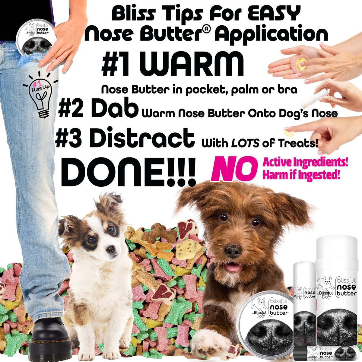 Dog Nose Butter – Natural Moisturizer for Dry, Cracked & Crusty Dog Noses
