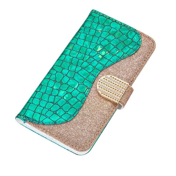 Glitter Leather Case For iPhone