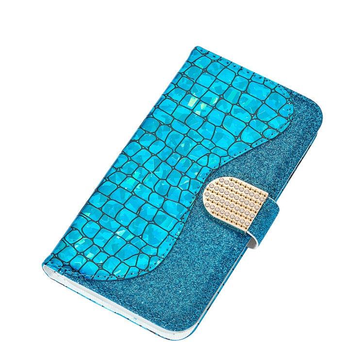Glitter Leather Case For iPhone