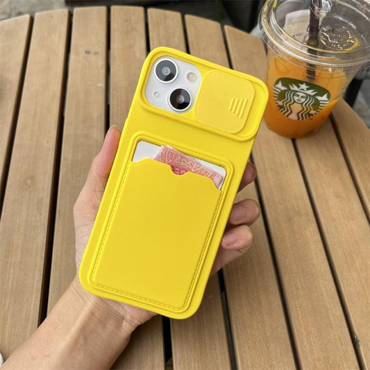 Lightweight Slide Camera Protection Card Holder Wallet